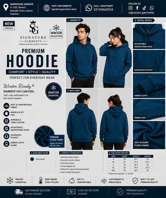 Premium Unisex Winter Hoodie