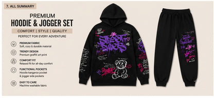 Premium Hoodie & Jogger Set (For Men & Women) Unisex