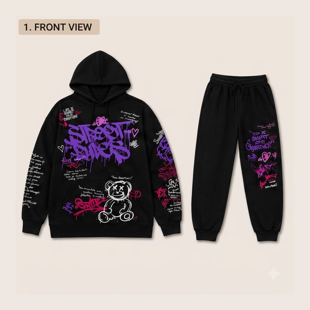 Premium Hoodie & Jogger Set (For Men & Women) Unisex