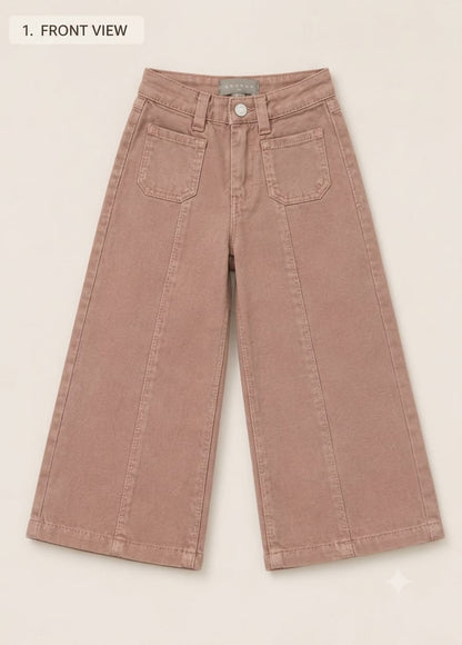 COCONUT Girls Wide Leg Pants