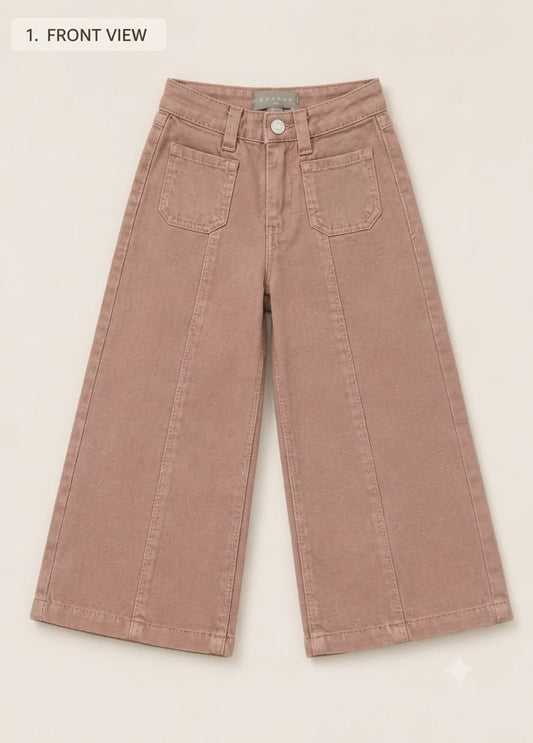 COCONUT Girls Wide Leg Pants