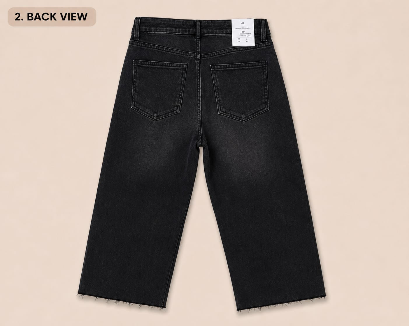 Women's Premium Straight Cropped Jeans