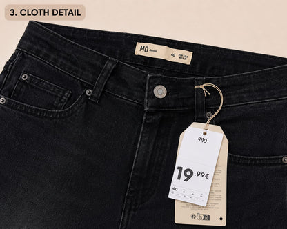 Women's Premium Straight Cropped Jeans