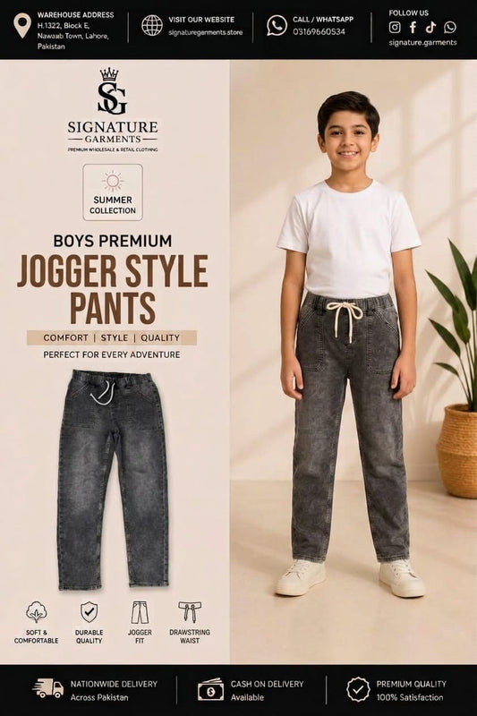 Premium Jogger Style Pants