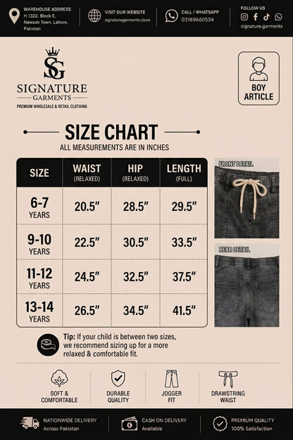 Premium Jogger Style Pants