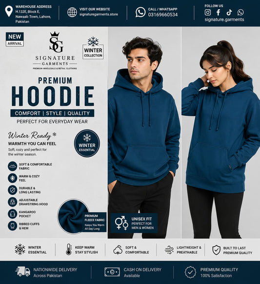 Premium Unisex Winter Hoodie