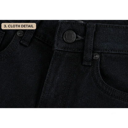 🌟 Kids Premium Black Regular Fit Jeans 🌟