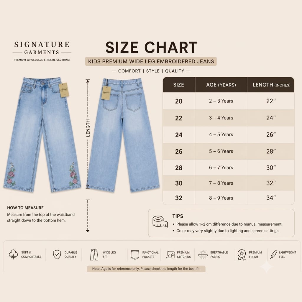 🌸 Bloom Wide-Leg Jeans 🌸
